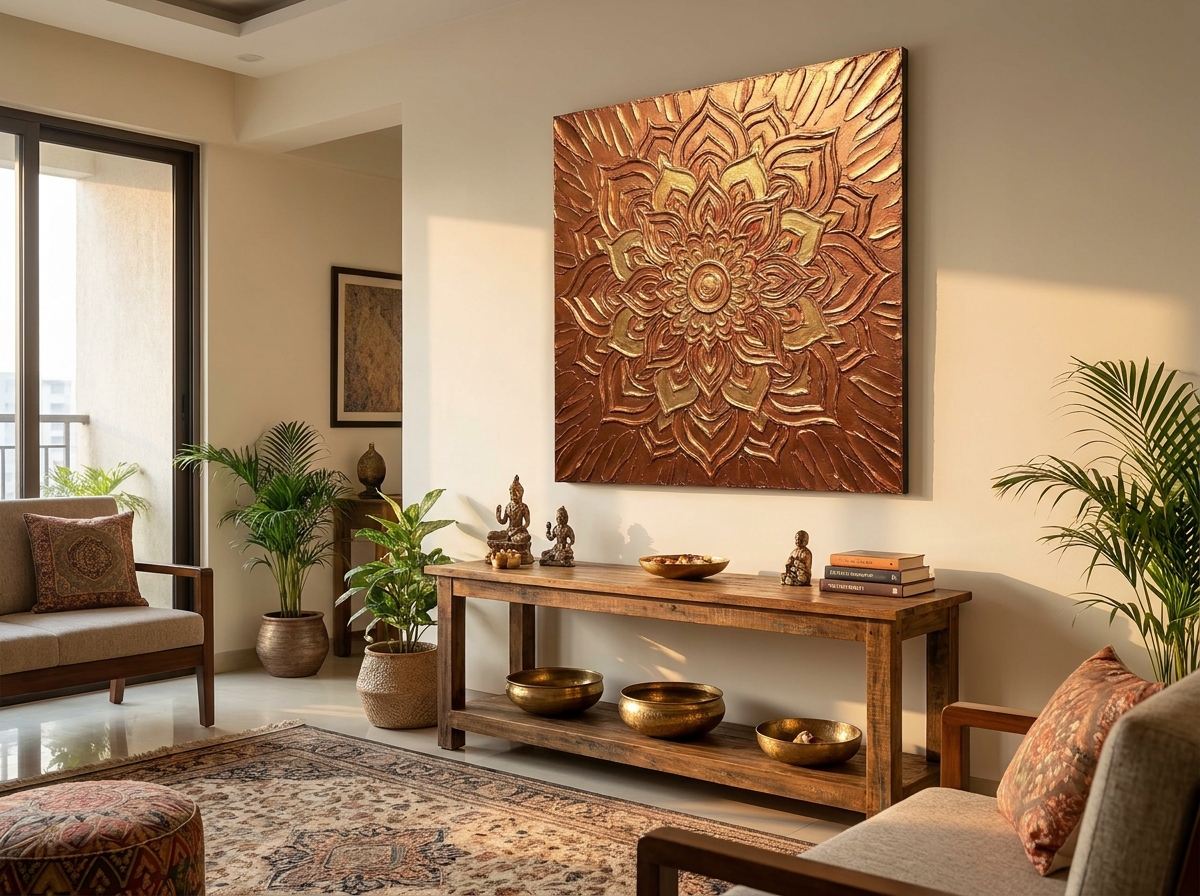 Bunty Kumar — Metallic Palette Knife Artworks